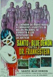 Santo y Blue Demon contra el doctor Frankenstein